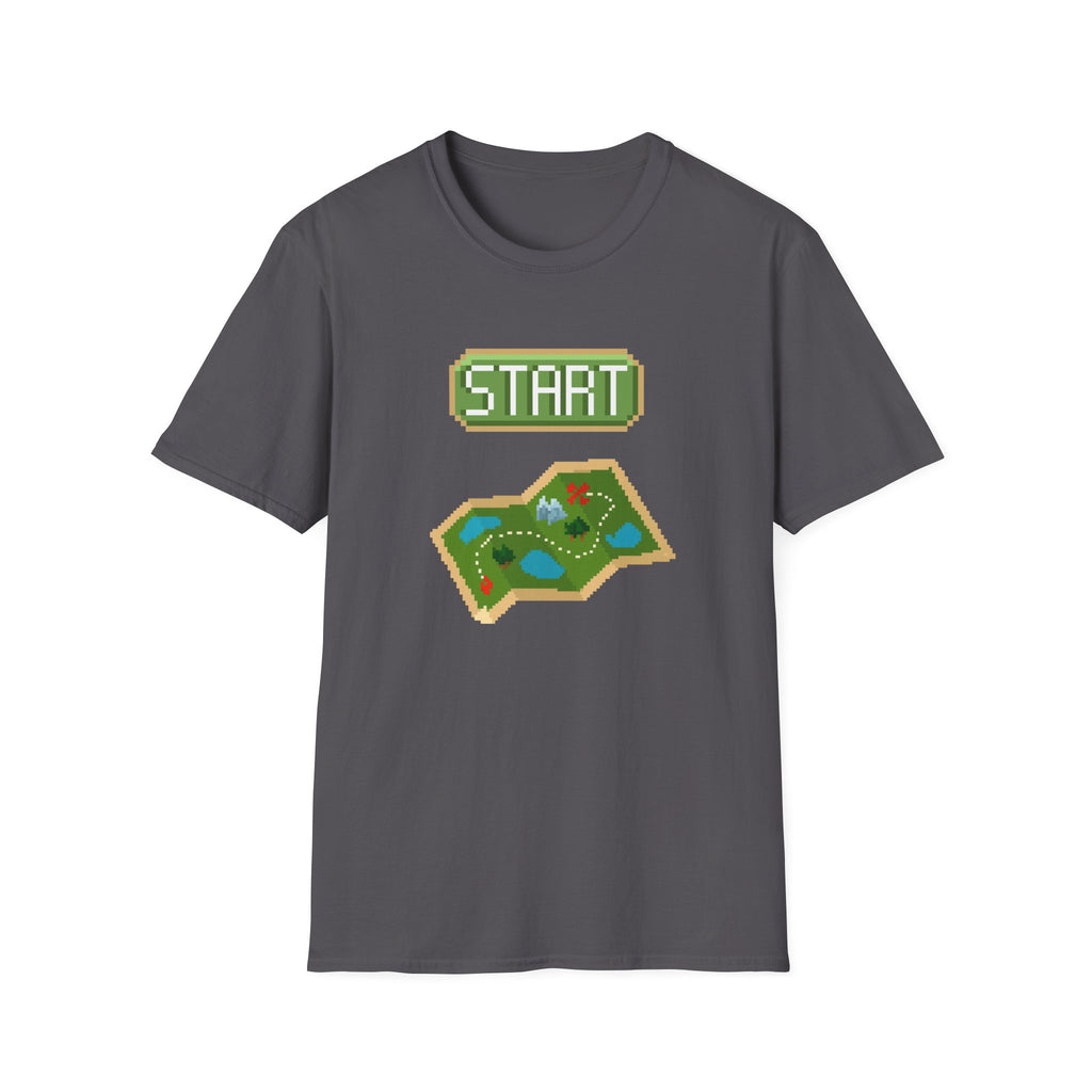 START Hiking Trail Map T-Shirt