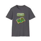 START Hiking Trail Map T-Shirt