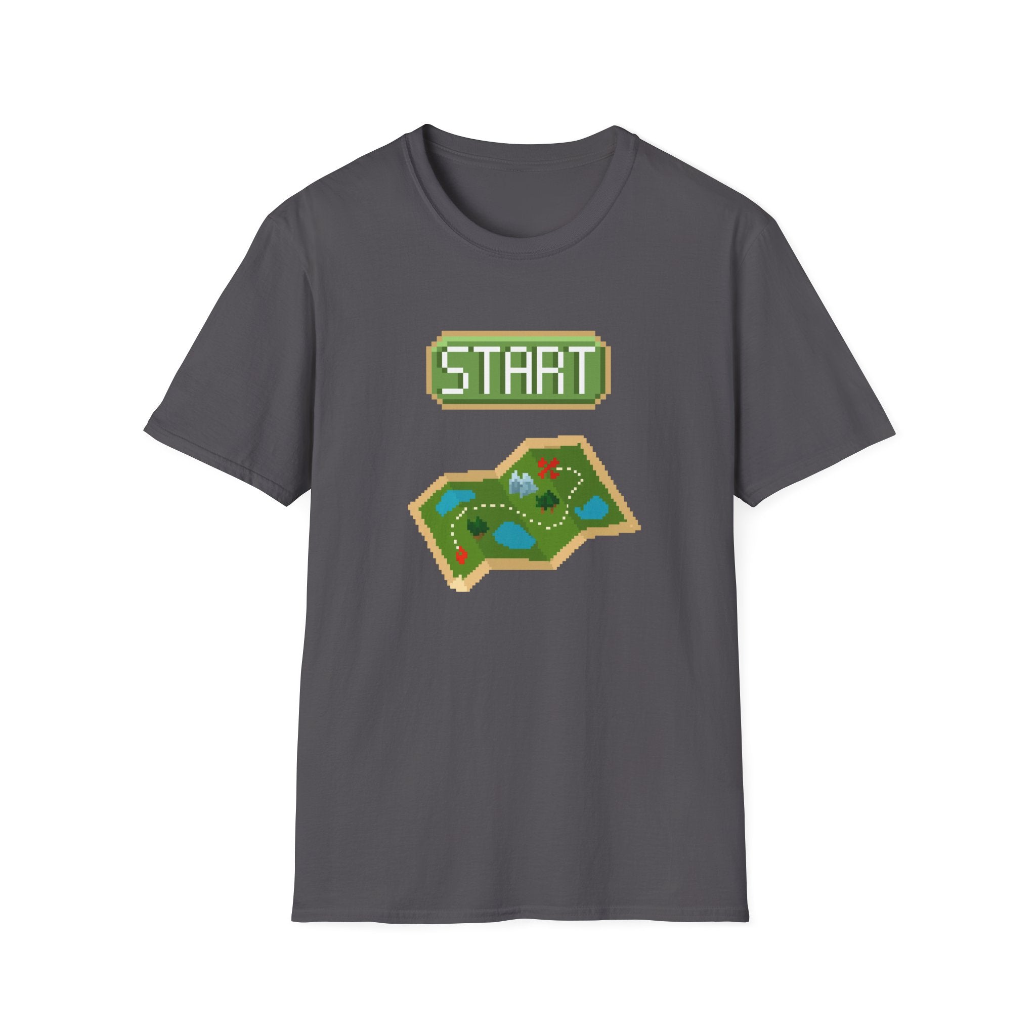 START Hiking Trail Map T-Shirt