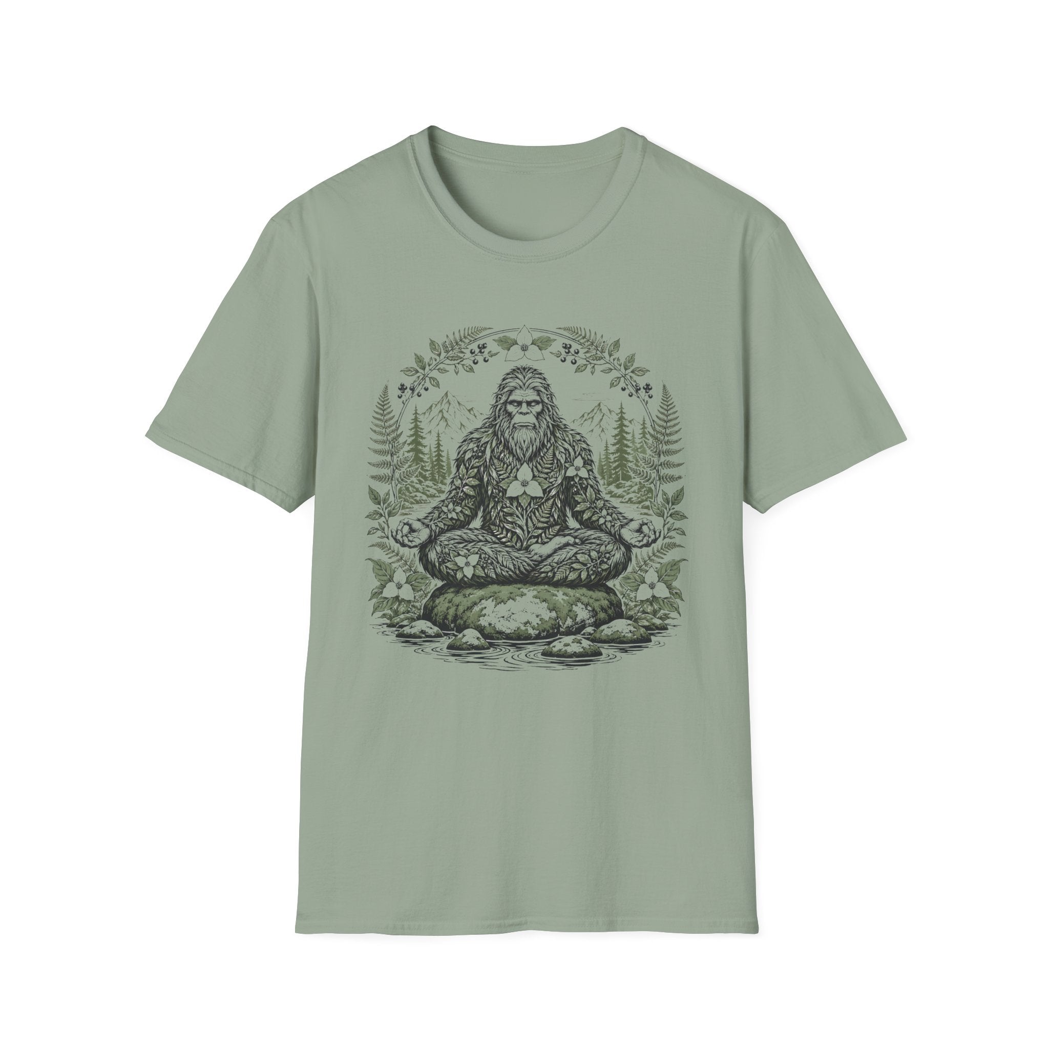 Meditating Sasquatch T-Shirt