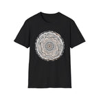 Tree Slice Hiker Mandala T-Shirt