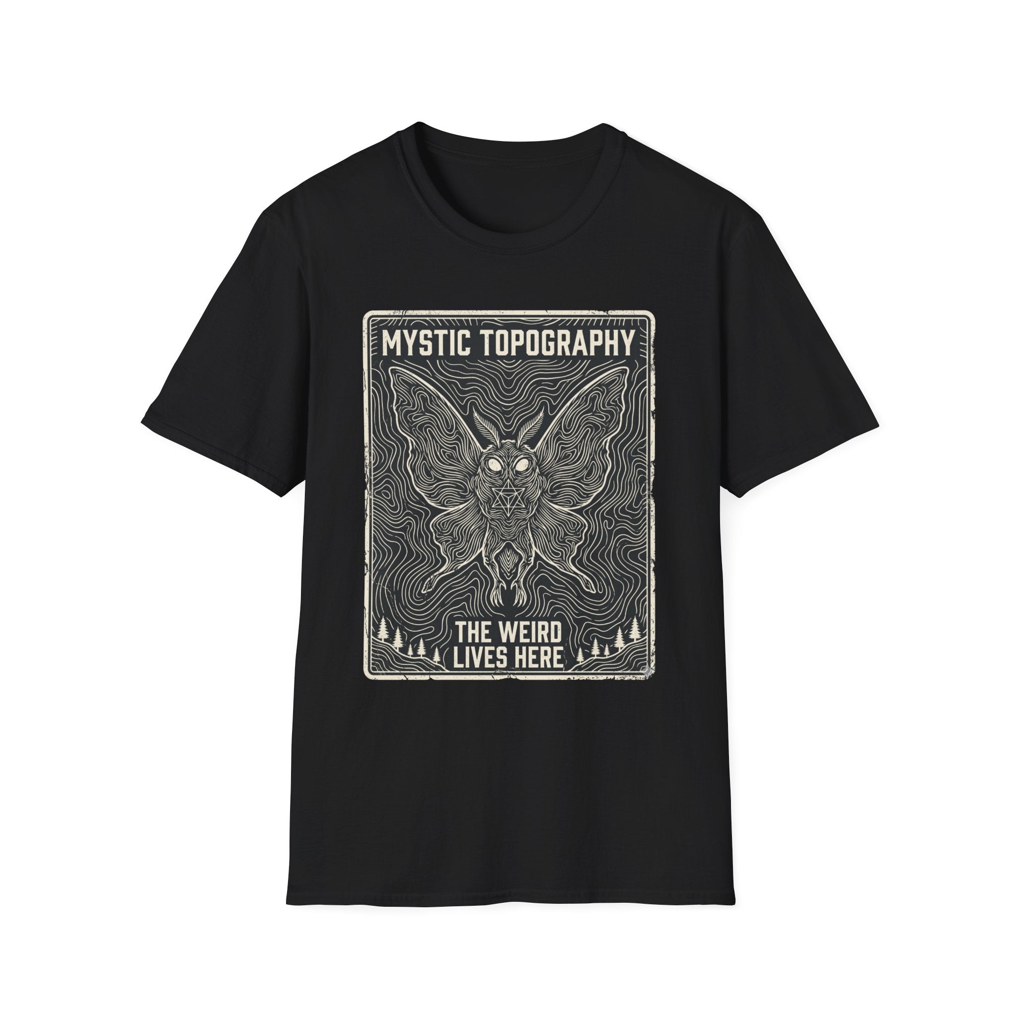 The Weird Lives Here Hiking T-Shirt