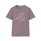 UFO Camp Line Art 1 T-Shirt