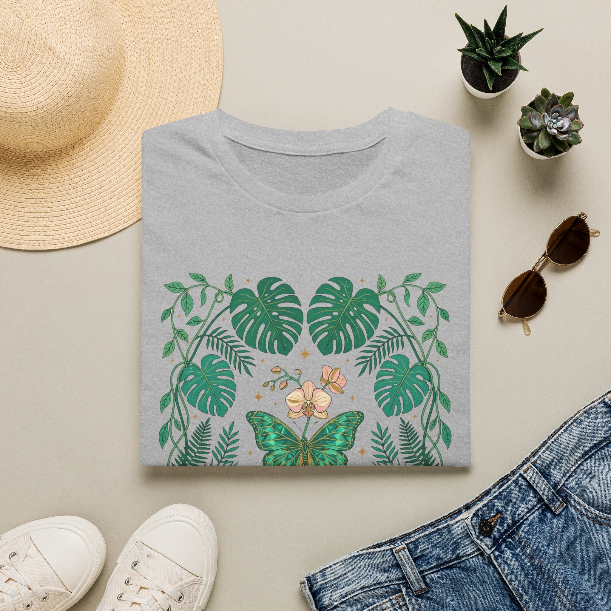 Boho Jungle Orchid T-Shirt