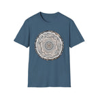 Tree Slice Hiker Mandala T-Shirt