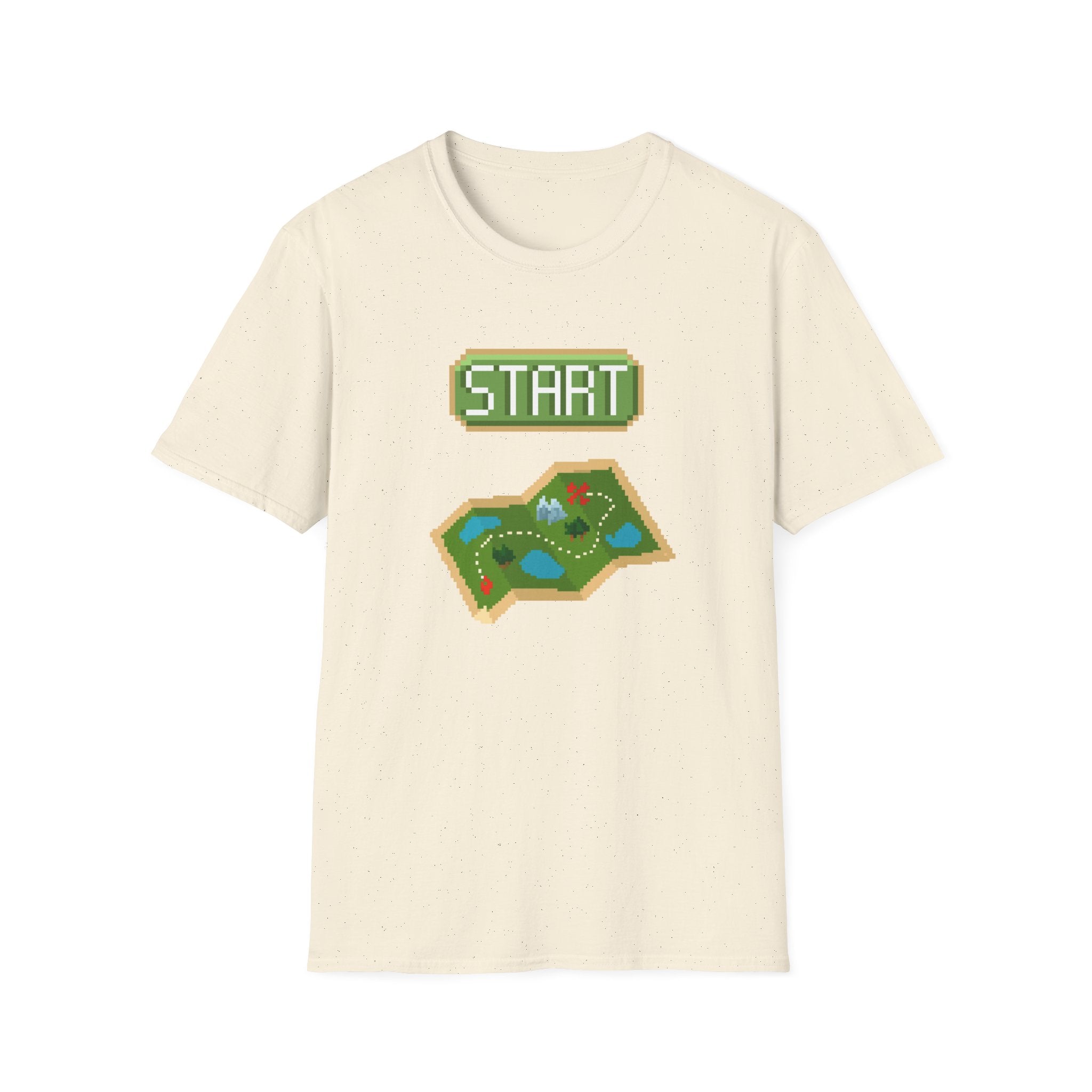 START Hiking Trail Map T-Shirt