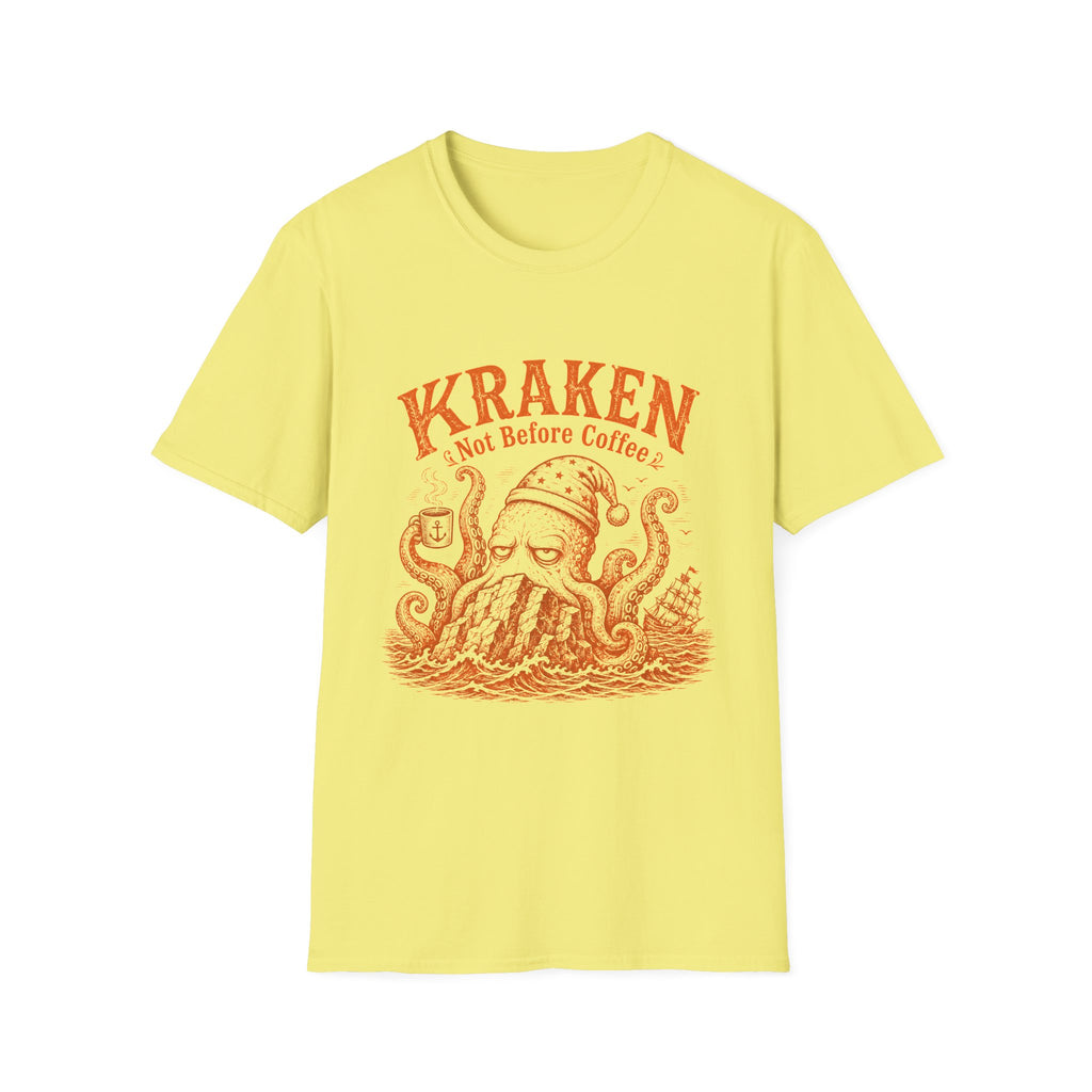 Kraken with Coffee T-Shirt