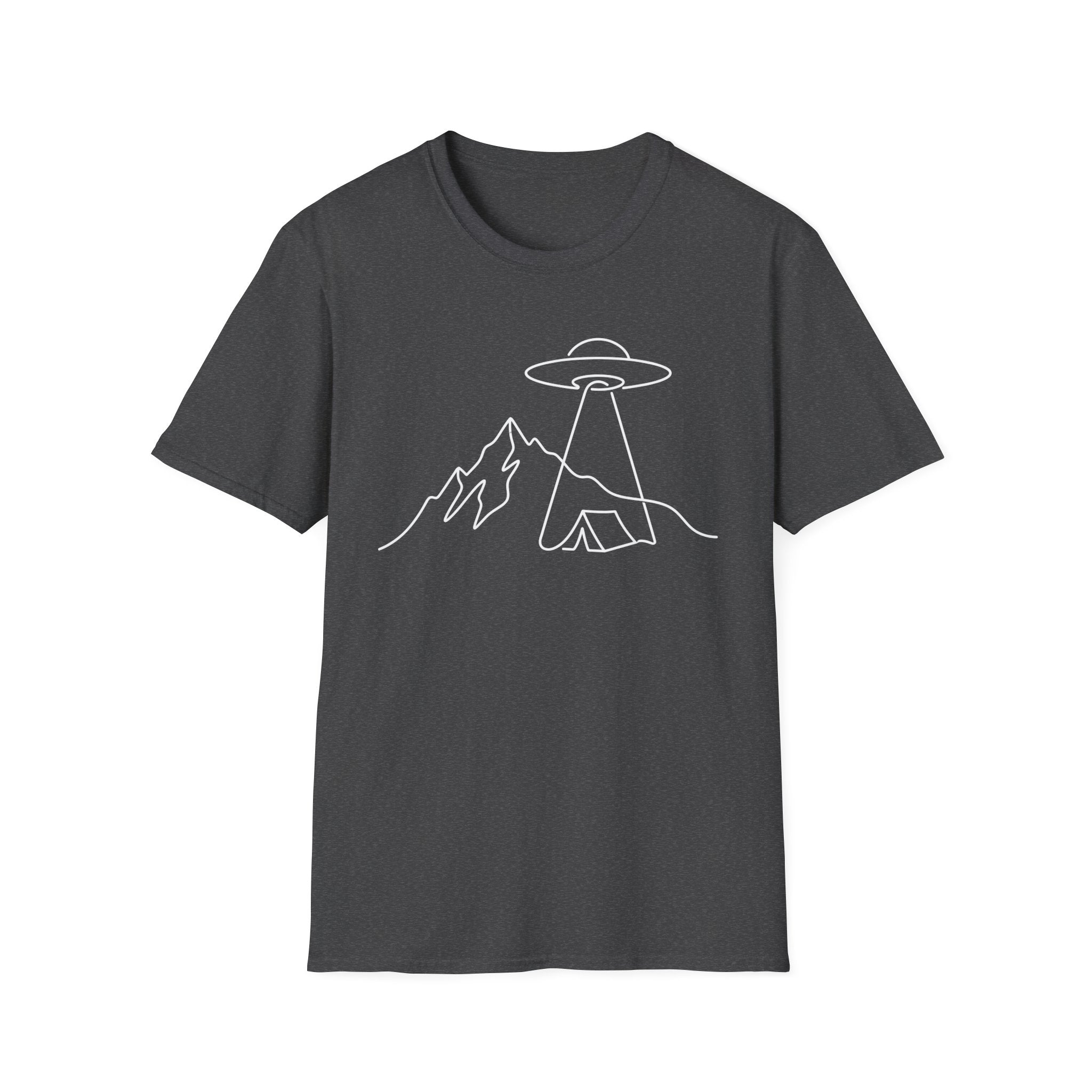 UFO Camp Line Art 1 T-Shirt