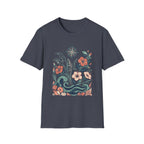 Boho Ocean Floral T-Shirt