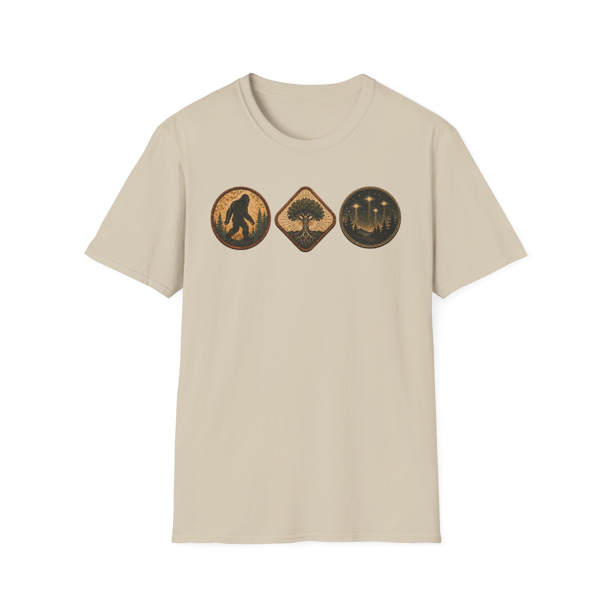 Cryptid Patches T-Shirt