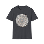 Tree Slice Hiker Mandala T-Shirt