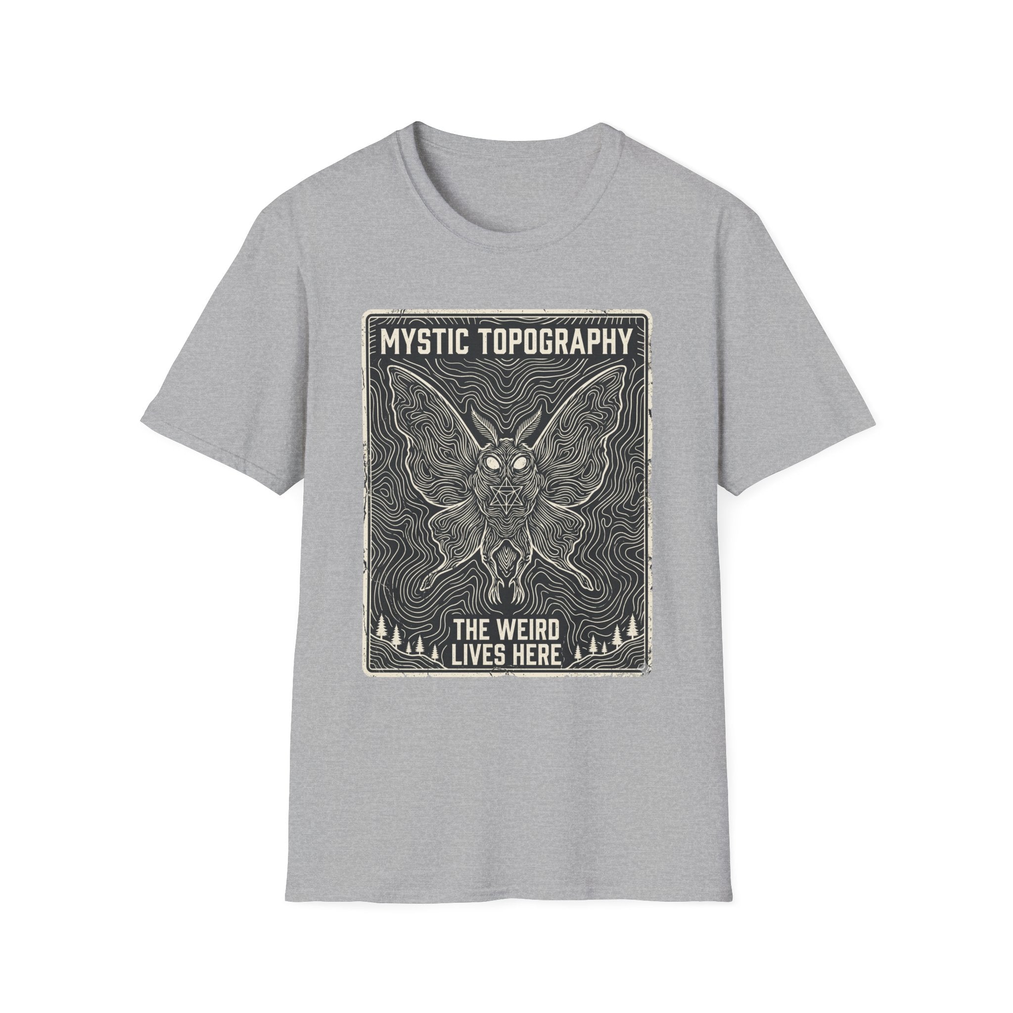 The Weird Lives Here Hiking T-Shirt