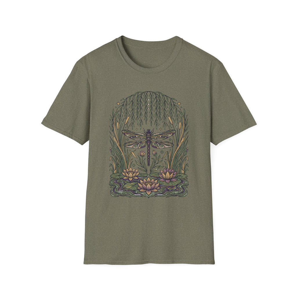 Boho Marsh Dragonfly T-Shirt