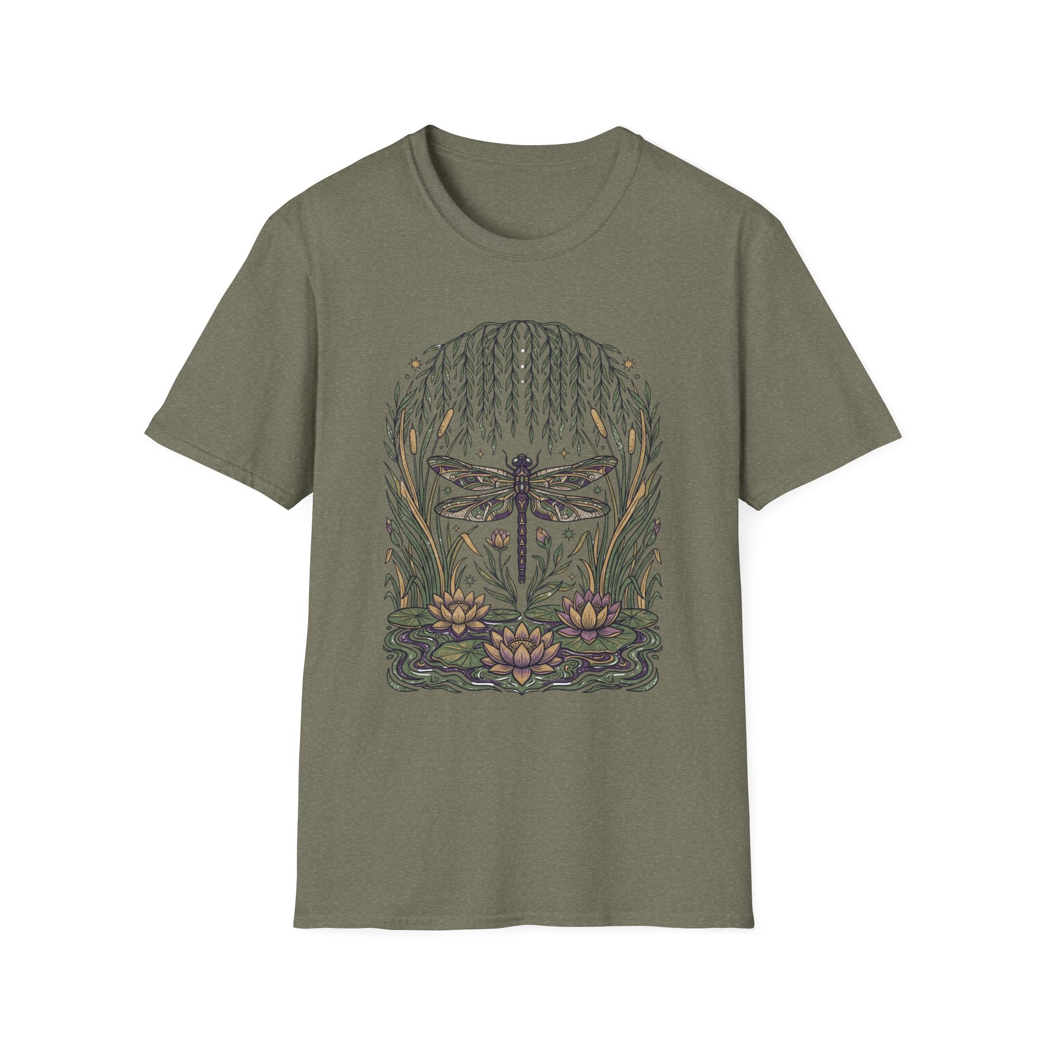 Boho Marsh Dragonfly T-Shirt